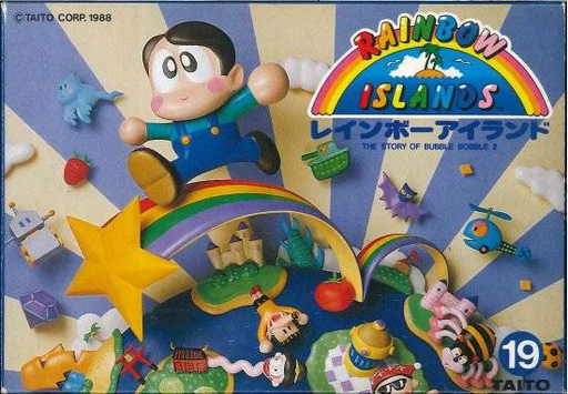 Rainbow Islands - The Story of Bubble Bobble 2 (Japan) (Sample) box art